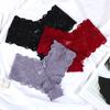 Women's Panties Floral Lace Low Waist Briefs Stretchy Sexy Breathable Underpants for Girls Daily Wear And Sleep