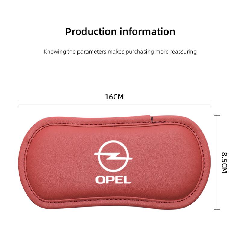 Car Pillow Cushion Elastic Knee Pad Leg Pad Armrest Pad Car Accessories For Opel Corsa D Astra Insignia Mokka Adam Combo OPC