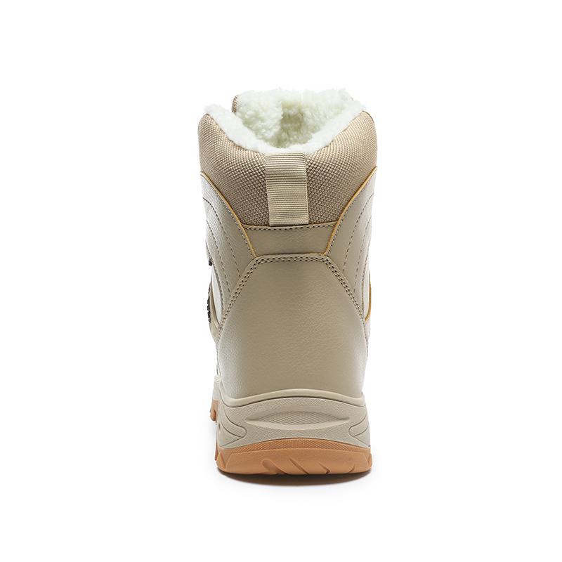 Winter Men's Outdoor Plush Boots Hiking Shoes Casual Cotton Shoes 39-46