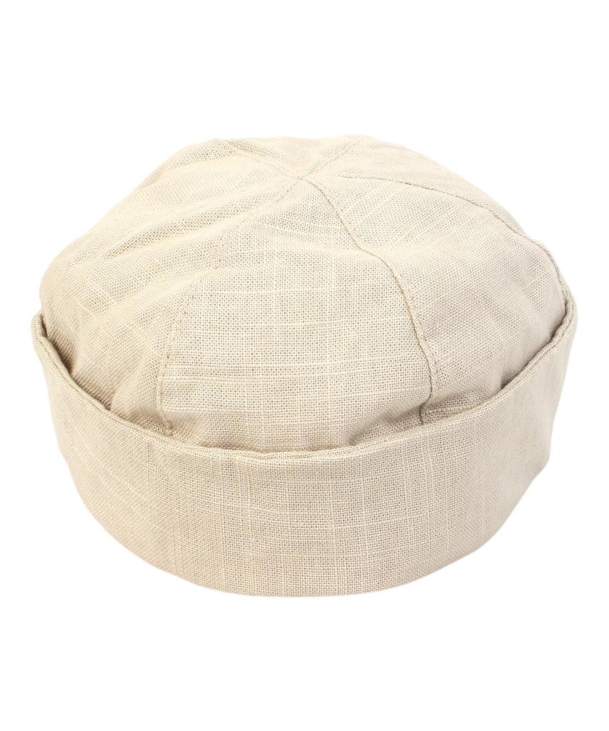 Yunibeosyeolkemiseuteuli Linen Bowl Beige Marine Cap