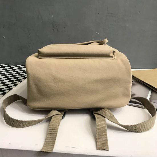 Estudantes mochila grande capacidade portátil cor sólida casual homens mulheres adultos mochila material escolar