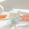 Mug Ins Cup Ceramic Cup with Lid Spoon High Value Gift Office Water Cup Couple Coffee Cup