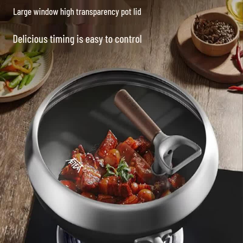 SUPOR 34cm Titanium Non-Stick Wok