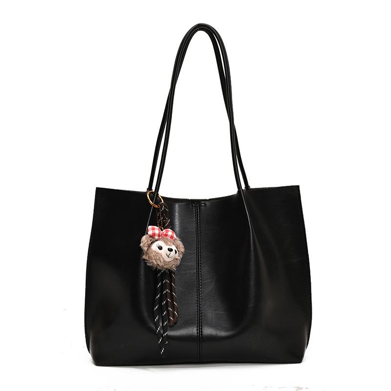 Large Capacity Bag Casual Versatile Shoulder Shopping Bag Commuter Tote Bag