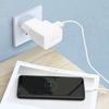 Oryginalna Ładowarka Sieciowa Samsung Ep-Ta50Ewe 7.75W + Kabel Usb-C Ep-Dw700Cwe 1.5M Biały