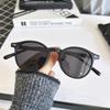 Unisex Small Round Sunglasses Retro Fashion UV400 Protection Shades for Outdoor Driving Street Photography