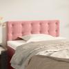 Vidaxl Bed Headboard, Pink, 100X5X78/88 Cm, Velvet