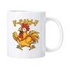 Rooster Ceramic Coffee Mug 3D Printed Chicken Design Tea Cup Hot Drinks Cup for Home