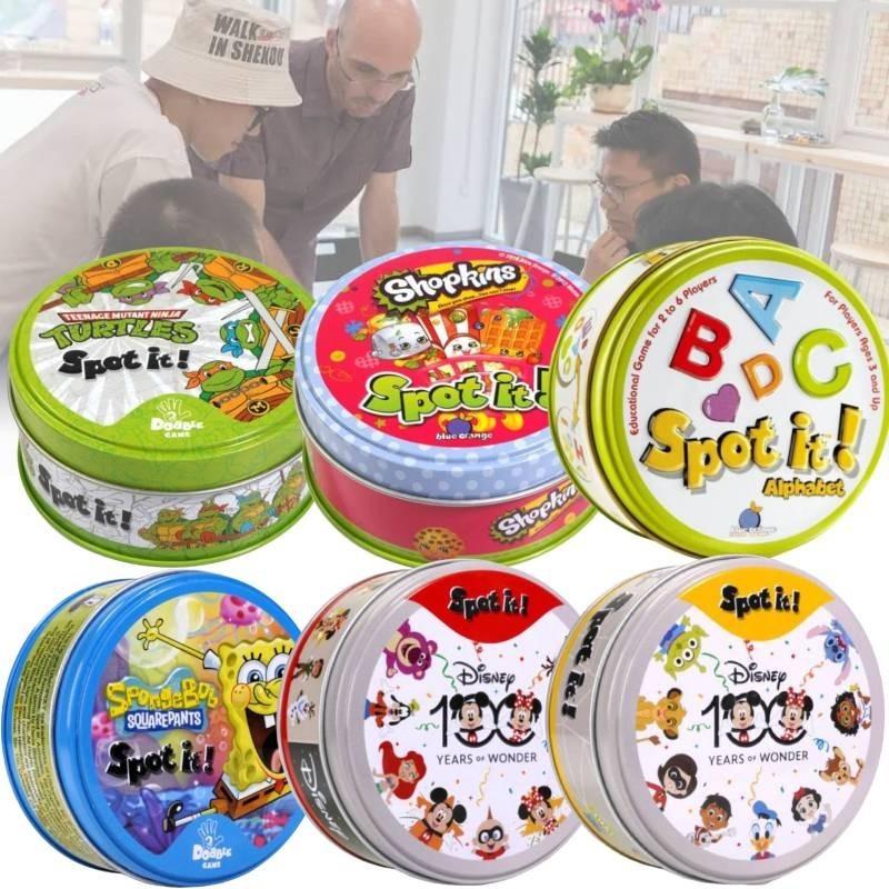 Creative Dobble Card Game For Kids And Adults Colorful Party Fun