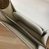 New palm pattern cowhide 1823 Kangkang bag genuine leather women's bag flight attendant messenger bag