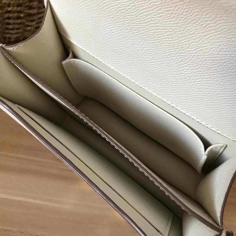 New palm pattern cowhide 1823 Kangkang bag genuine leather women's bag flight attendant messenger bag