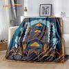 Muslim Islam Prayer Kneeling Poly Mats Mandala Soft Flannel Blanket for Beds Bedroom Sofa Picnic,Throw Blanket for Outdoors Gift