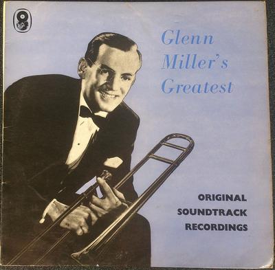 LP Record GLENN MILLER  HIS ORCHESTRA  Glenn Miller Soundtracks TP223 World Record Cl 1965 UK Jazz Used