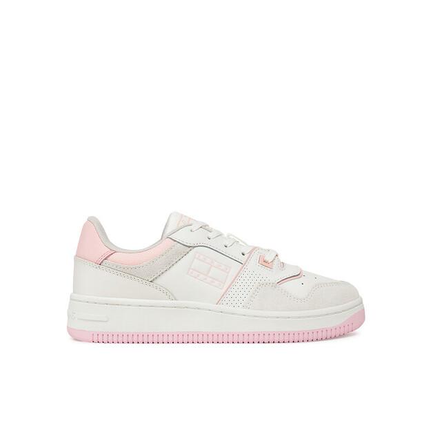 Tommy Jeans Tjw Retro Basket Washed Suede Sneakers