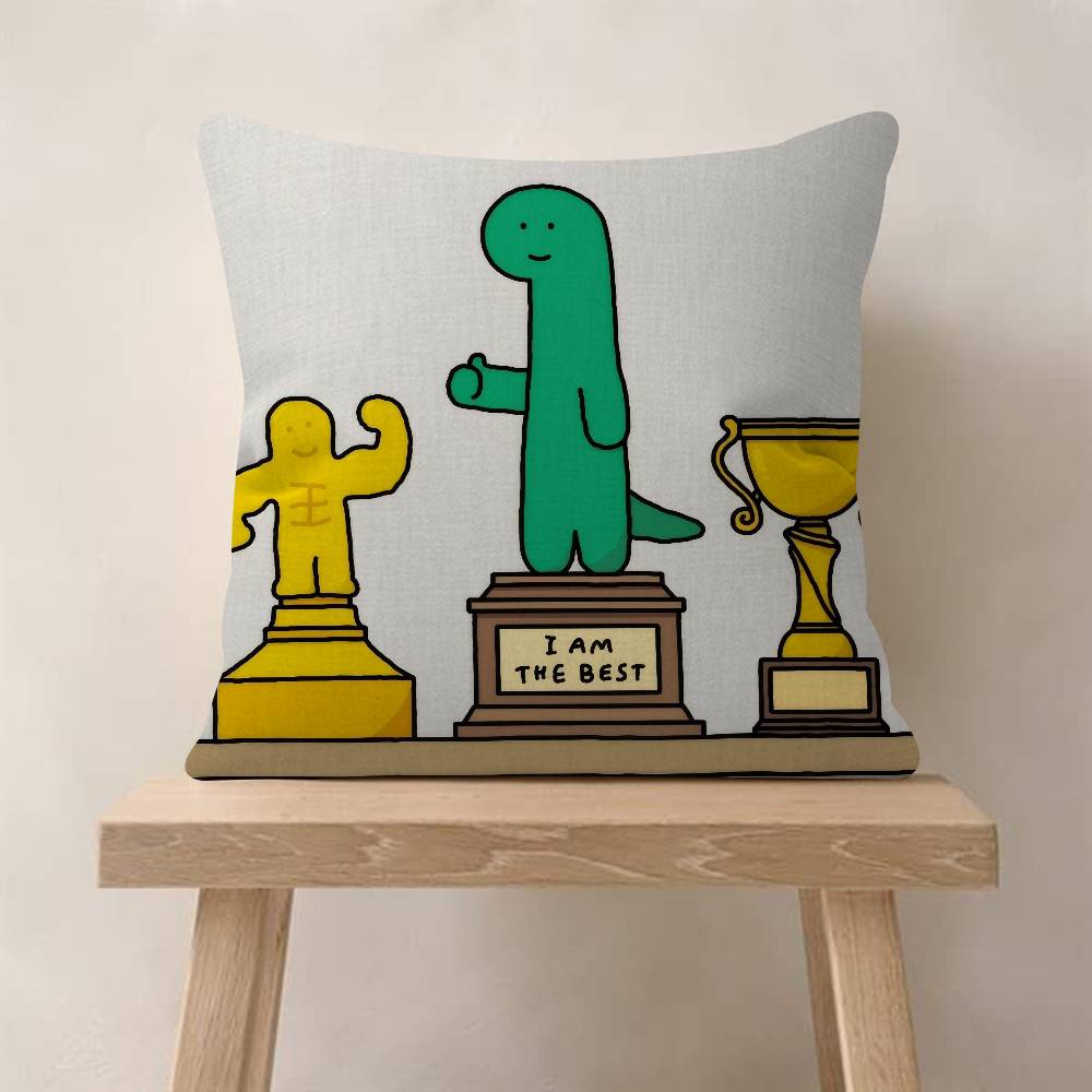 Cartoon JJoguman SStudio  Pillowcase Toon Gift Cushion Cover Bedroom Home Sofa Chair Seat Decor Pillow Case