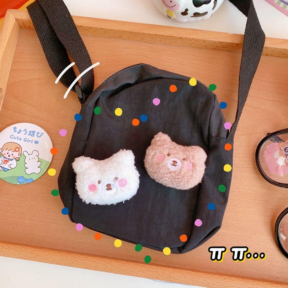 Soft Plush Bear Brooch Cute Clothes Badge DIY Decoration Accessories Animal Brooches  Backpacks