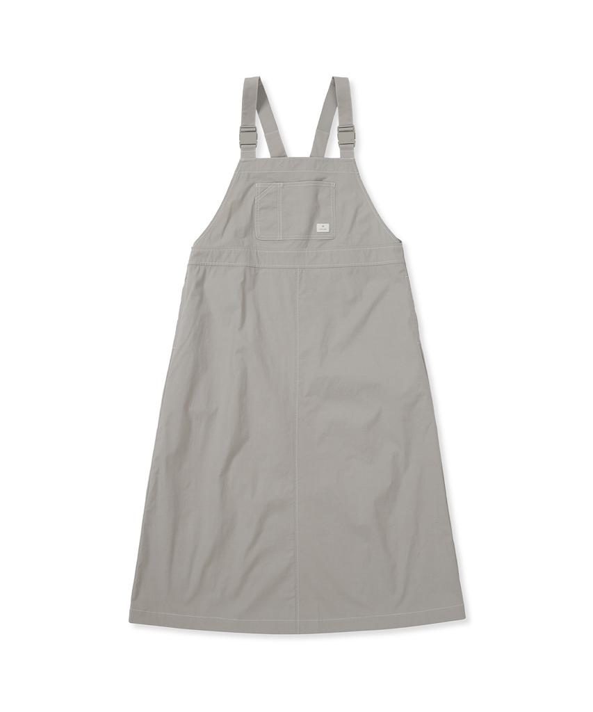 Snow Peak Apparel Work Overalls Dress (S25Swfop11) Fog Gray