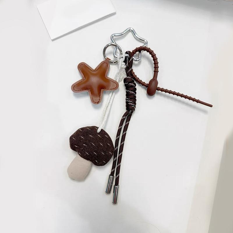 Yogodlns Handmade Nylon Woven Rope Bag Pendant Cute Candy Color Fashion Backpack Handbag Hanging Bags Accessories