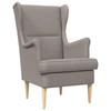 Armchair Taupe Fabric