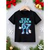 67 Zes Zeven Grappig Italiaans Hersenrot Jongens Mode Gaming Meme T-shirt Y2k Gamer Gen Alpha Straattaal Gezegde Tee Nieuwigheid Tops Ccol Cadeau