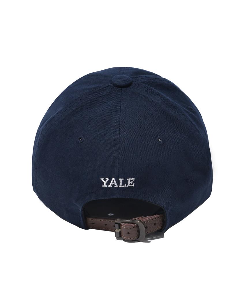 YALE Vintage Bulldogs Tail Logo Ball Cap_Navy