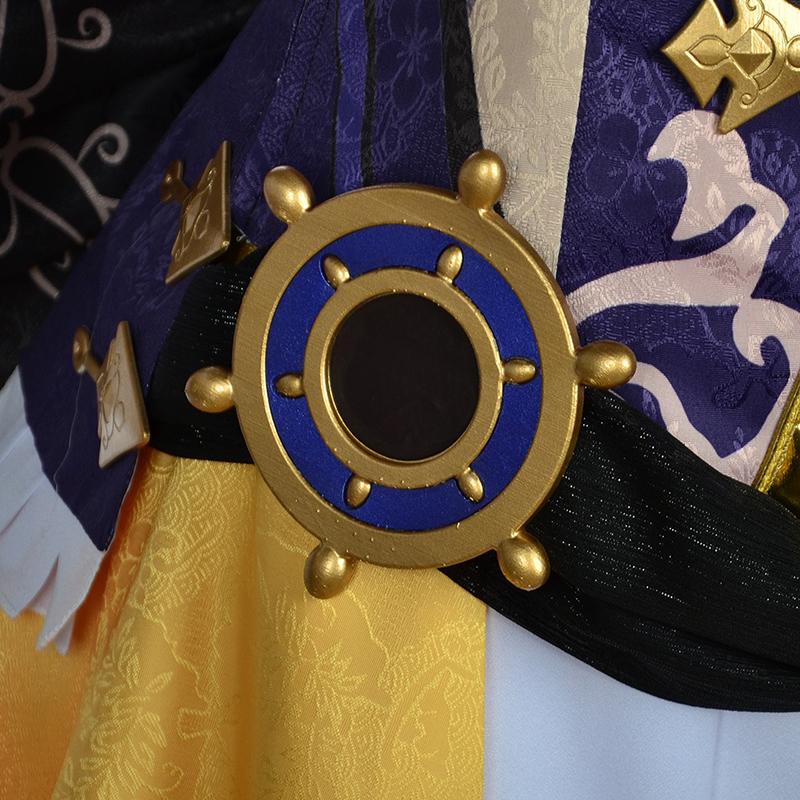 Ysir Navia Cos Costume Genshin Impact Fengdan Game Playing Costume Full Set of Anime Cosplay Female