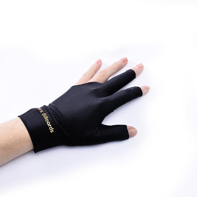 Spandex Snooker Billiard Cue Glove Pool Left Hand Open Three Finger Accessory