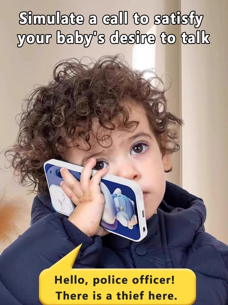 צעצועי שלט רחוק לתינוקות מונטסורי חינוך מוקדם טלפונים ניידים לתינוקות תאורה רכה ושירי ערש עדינים תינוק פסחא הולי