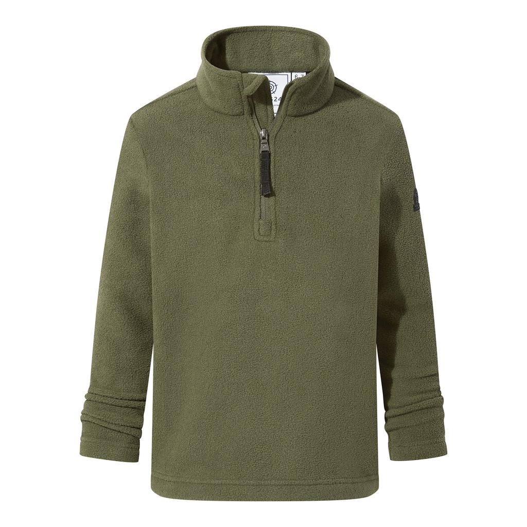 TOG24 Childrens/Kids Toffolo Zip Neck Fleece Top