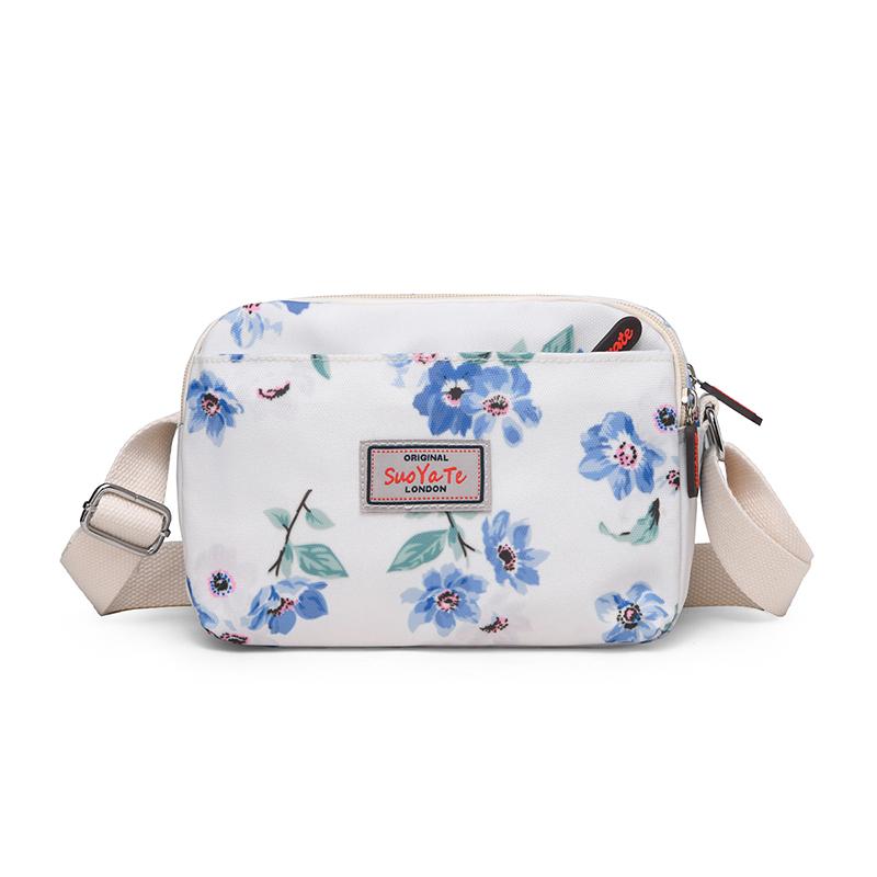 Bedruckte Umhängetasche Damen Leichte Crossbody-Tasche Muttertasche