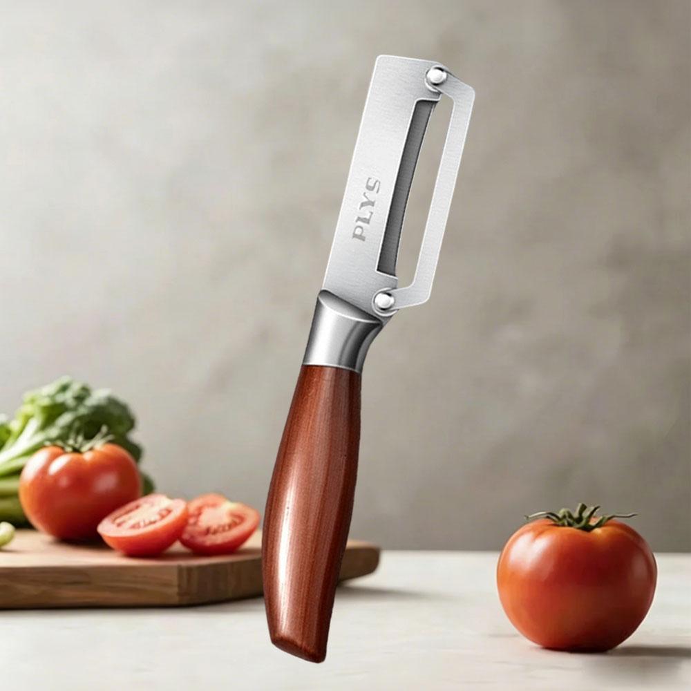 Többfunkciós hámozó Rozsdamentes acél Tartós Éles penge Alkalmas mindenféle gyümölcshez és zöldséghez Otthoni Konyhai eszköz