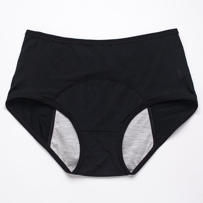 Vrouwen Lekvrij Menstruatieondergoed Fysiologisch Onderbroek Ondergoed Katoen Waterdicht Plus Size Slips