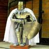 Medieval Wearable Knight Crusader full rustning Halloween-kostymekopi