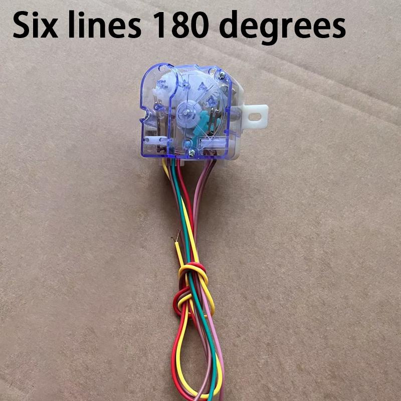 3 Wire 180Degree Washing Machine Timer Washing Machine Timer Switch Wash Timer Semi-Automatic Double-Cylinder Washing Machine