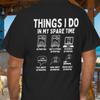 Things I Do In My Spare Time 3D Printing and Kids Tshirt, Funny Hobby Gifts for Him, Birthday Gift for Her