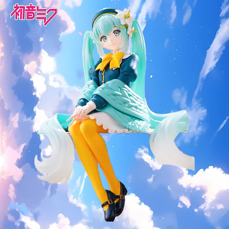 Hatsune Miku Blumenfee Lilie Nudelstopper Anime Actionfigur Spielzeug 15cm PVC Modell Sammler Kinder Geburtstagsgeschenk