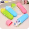 Portable Toothbrush Holder Cover Case Box Toothbpaste Case Travel Camping Hiking Capsule Bathroom Storage Mouthwash Cup