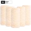 5pcs Soft Polyester Velvet Yarn Set - Luxurious Chenille Yarns, DIY Knitting & Crocheting for Crafts, Hats, Blankets, Scarves