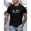 Cotton Fashion Men's Shirt Trend with Printed Loose Short Sleeves T-Shirt