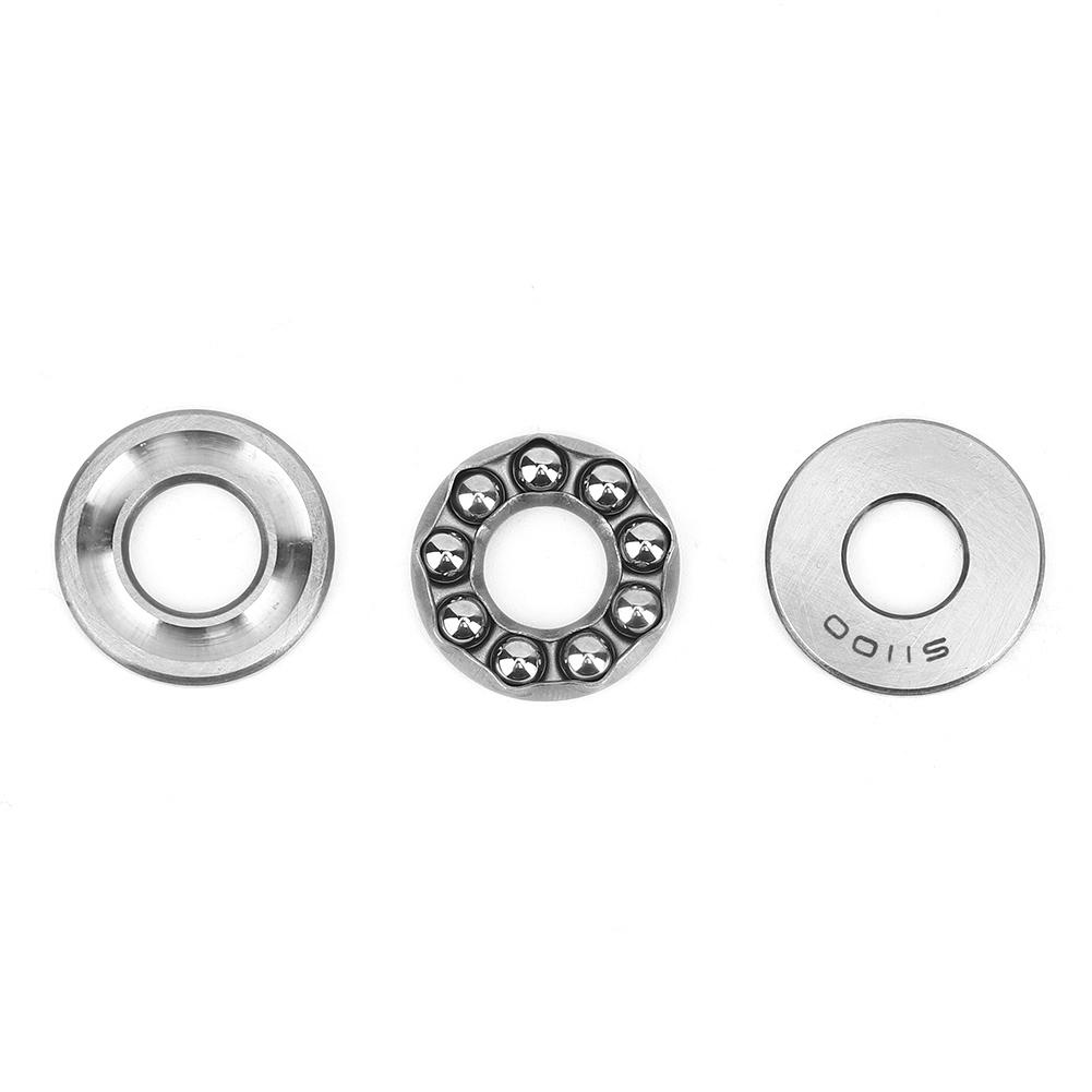 5Pcs 51100 Plane Axial Thrust Ball Roller Bearing 2RS Seal Dustproof Low Noise Parts