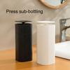 400ml Empty Press Bottle Labor-saving Leak-proof Refillable Portable Multi-use Nail Polish Makeup Remover Pumping Bottle Home Supply
