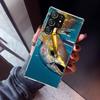 Handyhülle mit Karpfenangelhaken für Samsung Galaxy S26 S25 Edge S24 S23 Ultra S22 Plus S21 S20 FE, weiche TPU-Rückseite