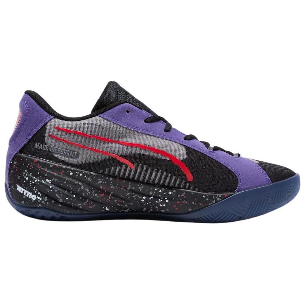 RJ Barrett x PUMA All Pro Nitro Comfortable Slip Resistant Abrasion Resistant Low top Basketball Shoes Men's 312475-01