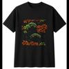 Botanical Beech Tree Mens T-Shirt Nature Black 100% Cotton Printed Floral