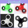 Tri Fidget Hand Spinner Triangle Brass Metal Colorful Finger Toy For Focus And Stress Relief