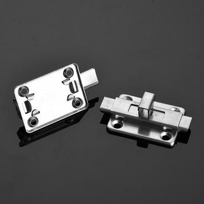 Stainless Steel Slide for Latch Lock Thickened Metal Sliding Bolt Door Lock Safety Door Barrel Bolt Privacy Catch for La