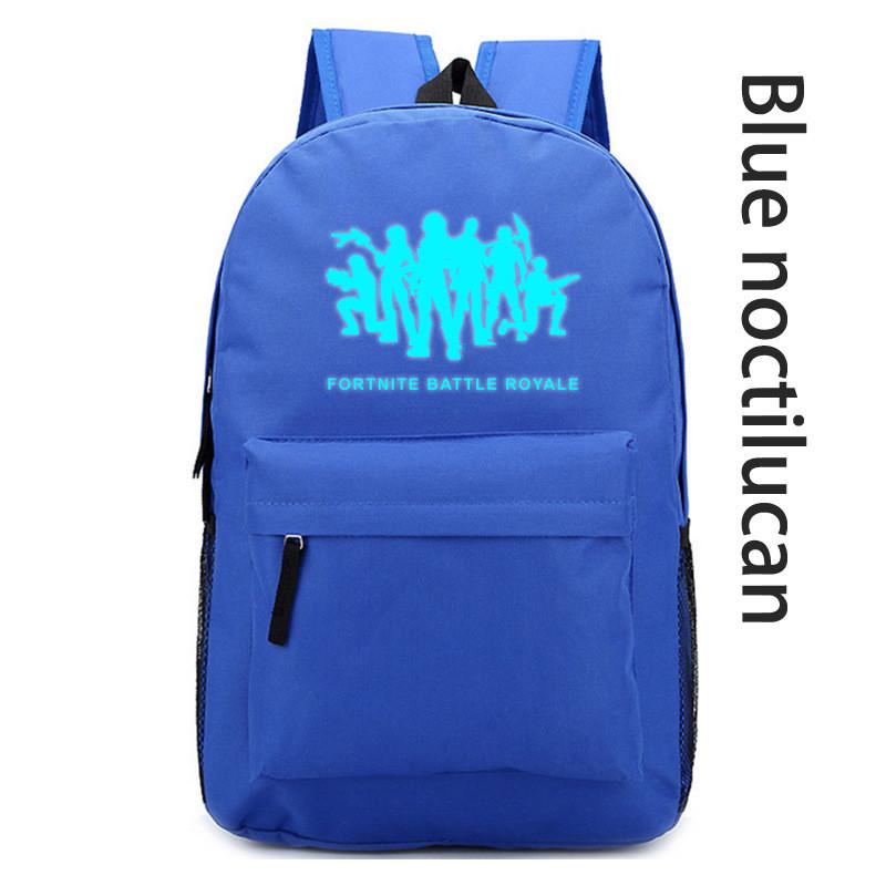 Fortnite Bag Luminous Game Youth Campus Fashion Trend Backpack For Unisex