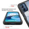 Pansarfodral för Motorola G84 G14 G53 G23 G13 G82 G62 G52 G42 G32 G22 E20 E13 G60S G31 51 71 50 Hard Otter Fodral Box HD Transparent bakre TPU ramskydd