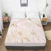 Mattress Cover Fitted Sheets With Elastic Band Bedsheet Bed Sheet Linens 160X200/200X220CM Size 3D Printed Pink plaid