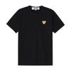 Comme Des Gar Ons Play Wappen Cuore d'Oro T-shirt Ax T216 051